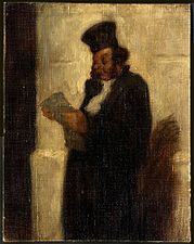 L'Avocat au placet, (vers 1855), collection particulière.