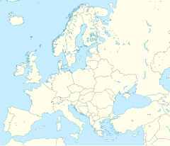 アルバ・ユリアの位置（ヨーロッパ内）