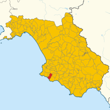 Localisation de San Mauro Cilento