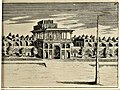 نگاره ای از کاخ عالی‌قاپو در اصفهان