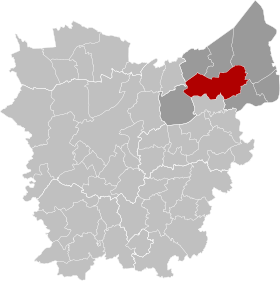 Localisation de Saint-Nicolas
