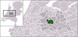 Vị trí của Utrecht