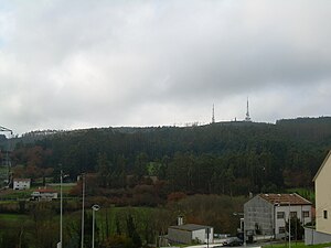 Vista dende cerca do campus