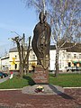 Statue in Rawa Mazowiecka, Poland