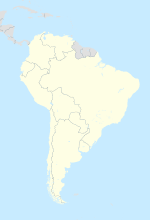 Giải vô địch bóng đá thế giới 2030 trên bản đồ South America