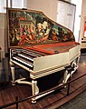 來自德國雙排鍵盤大鍵琴(Hieronymus Albrecht Hass, Hamburg 1734年製))，現存於布魯塞爾樂器博物館內。
