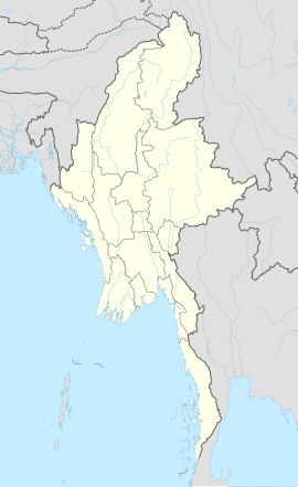 Myanmar üzerinde Yangon