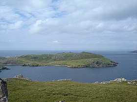 Vue de Vementry depuis Mainland.