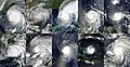 Ten of the top 12 costliest Atlantic hurricanes (to October 2022).