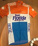 1986 Team Florida Jersey (Bicycle Club Apartments logo was accidentally printed upside down)