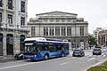 Autobús de Transportes Unidos de Asturias, Oviedo.
