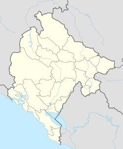Gornje Zaostro is located in Montenegro
