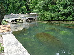 Pont de Polisy sur la Laigne.