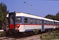 第1世代の制御客車であるLn664.1420号車、リミニ機関区、1984年