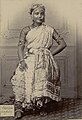 Tamil dancer dressed in sari, c. 1850