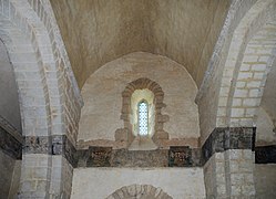 Église Saint-Martin de Brux, Vienne.