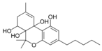 Strukturformel Cannabitetrol