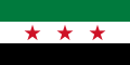 Vlajka Sýrie pod francouzským mandátem (1932–1958)