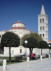 English: Historical center Zadar