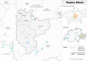 Localisation de Région d'Albula