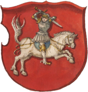 El escudo de armas del voivodato en 1555