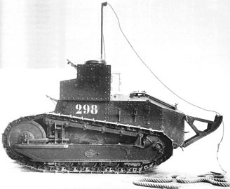 Tanc Renault FT-17 TSF.