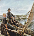 På havet (På sjøen). 1883