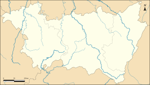 圣旺莱帕雷在孚日省的位置