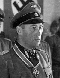 German officer in uniform