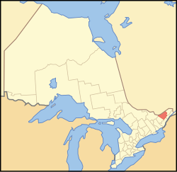 Položaj u Ottawe u Ontariju