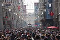 Ulice Istiklal Caddesi v centru města