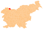 The location of the Municipality of Jesenice