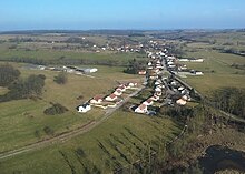 Usa ka Aerial View of Lecey