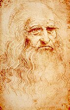 Autoprotrait de Léonard de Vinci.