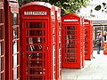 London telephone boxes