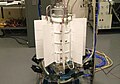 Image 35The multi-mission radioisotope thermoelectric generator (MMRTG), used in several space missions such as the Curiosity Mars rover (from Nuclear power)