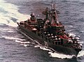 光榮級飛彈巡洋艦(在2000年大修後改名為莫斯科號)