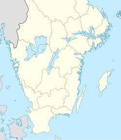 Falun ubicada en Suecia meridional
