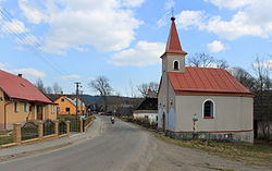 Dolní část Stanu s kaplí sv. Jana Křtitele