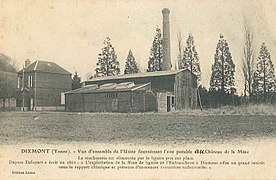 Ayant son énergie fournie par la combustion de lignite, l'usine d’alimentation en eau potable du château de la Mine.