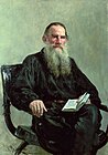 Ilia Répine, Portrait de Léon Tolstoï, 1887