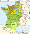 Le comté de Roussillon, partie du comté de Barcelone (1130)