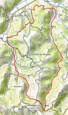 Carte topographique