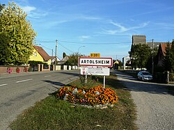 Skyline of Artolsheim