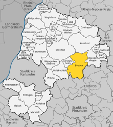 Bretten – Mappa