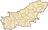 Carte de la wilaya de Boumerdès