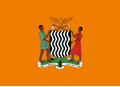 Vlajka zambijského prezidenta Poměr stran: ~5:7
