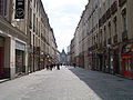 Nov slog ulice v Rennesu, po požaru 1720.