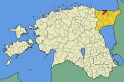 Kohtlan entinen kunta Itä-Virumaalla.