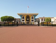 Le palais royal Al Alam, à Mascate.
